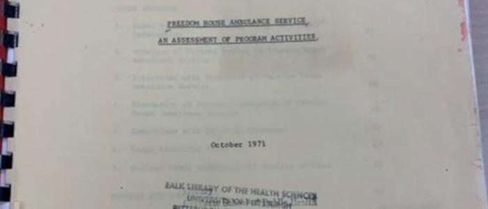 Cover of 1971 Freedom House report